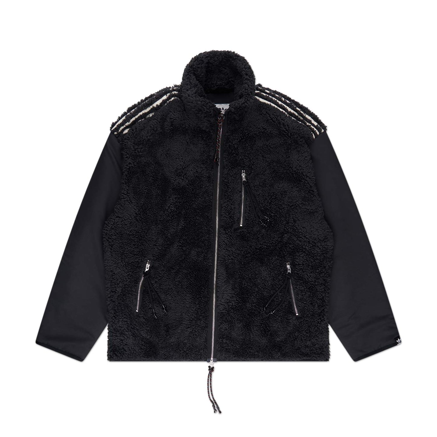 adidas x song for the mute fleece jacket (black) - a.plus