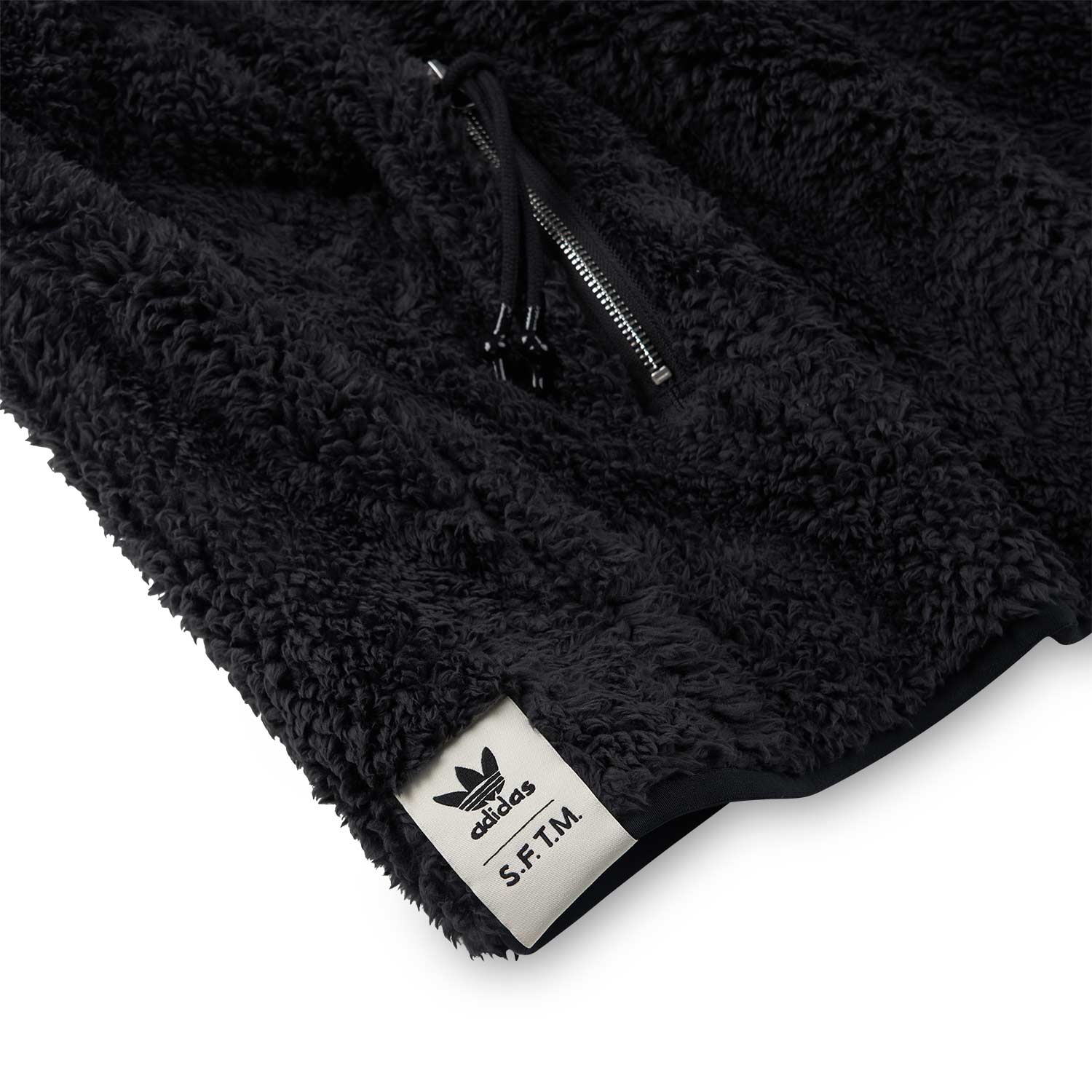adidas x song for the mute fleece jacket (black) - a.plus
