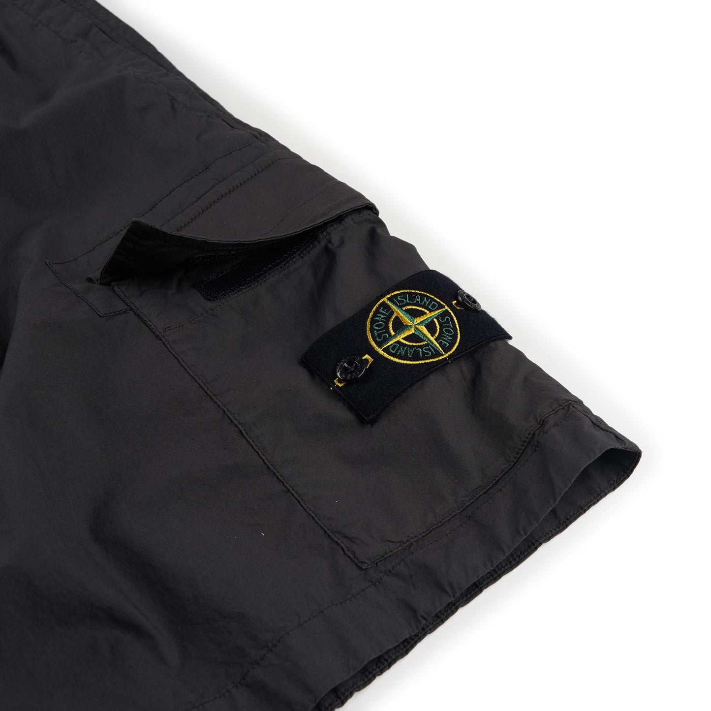 stone island bermuda  comfort shorts (charcoal) - a.plus