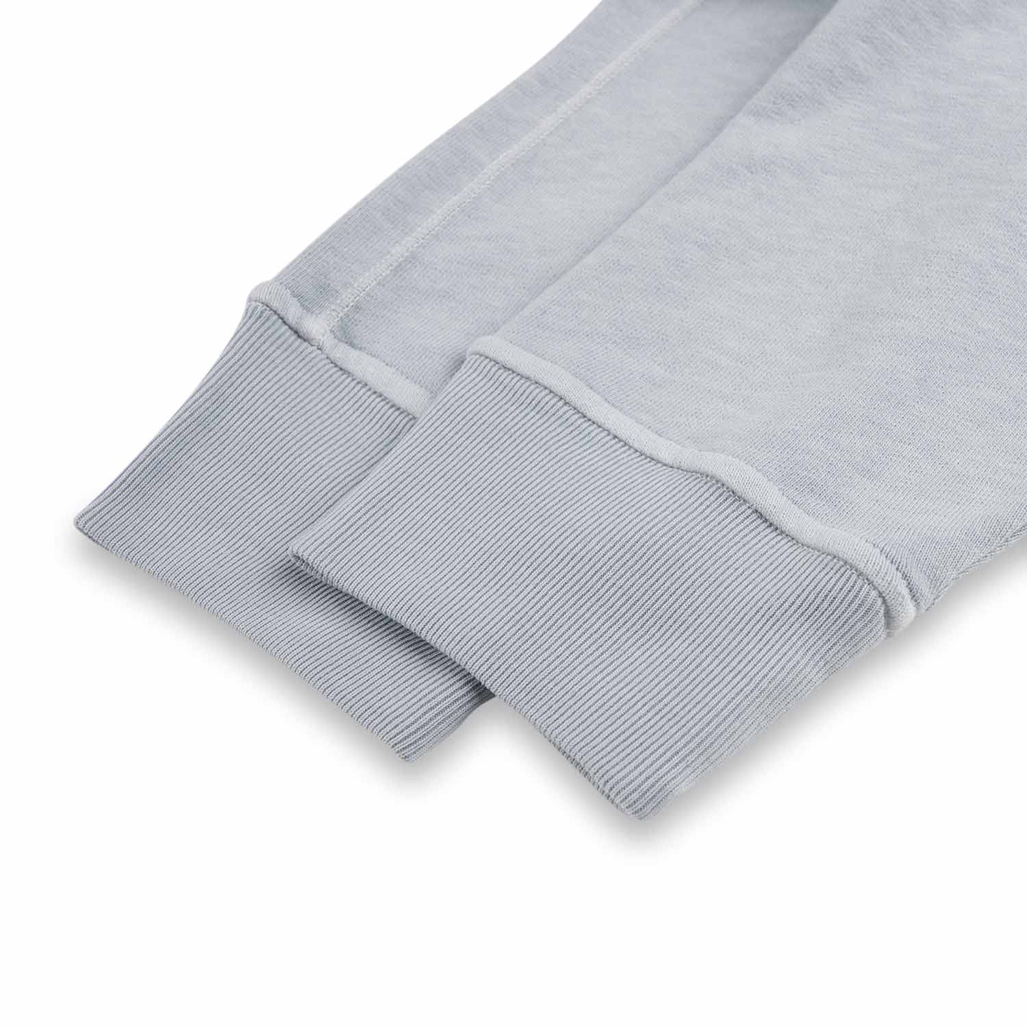 stone island 'old' treatment crewneck (sky blue) - a.plus