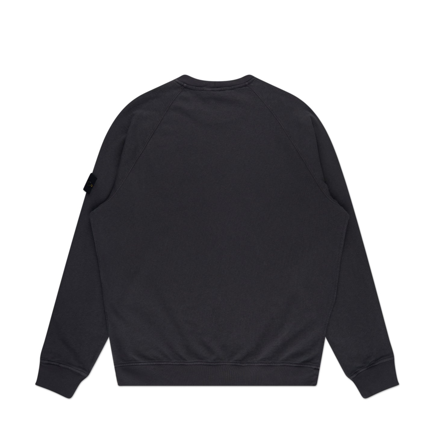 stone island 'old' treatment crewneck (charcoal) - a.plus