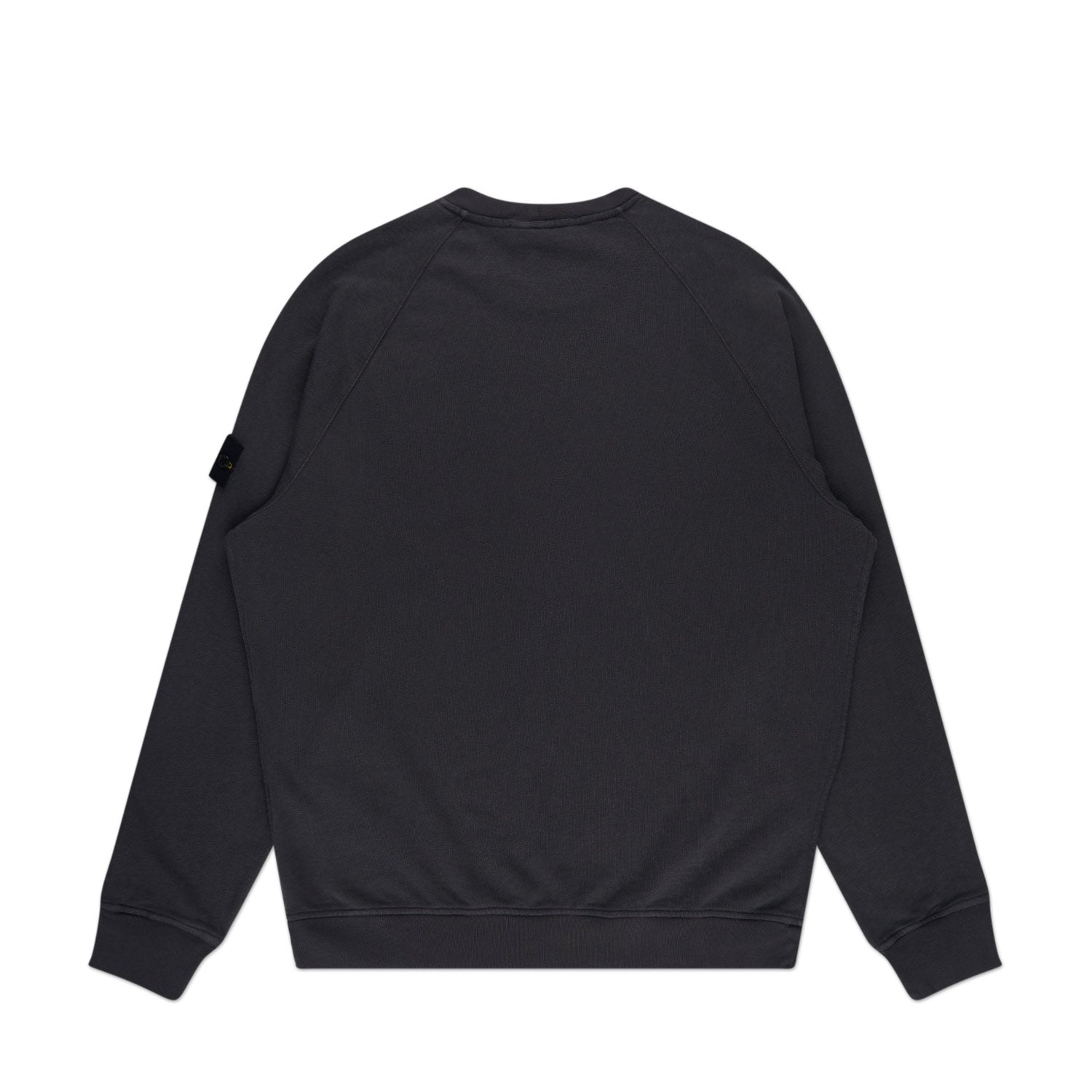 stone island 'old' treatment crewneck (charcoal) - a.plus