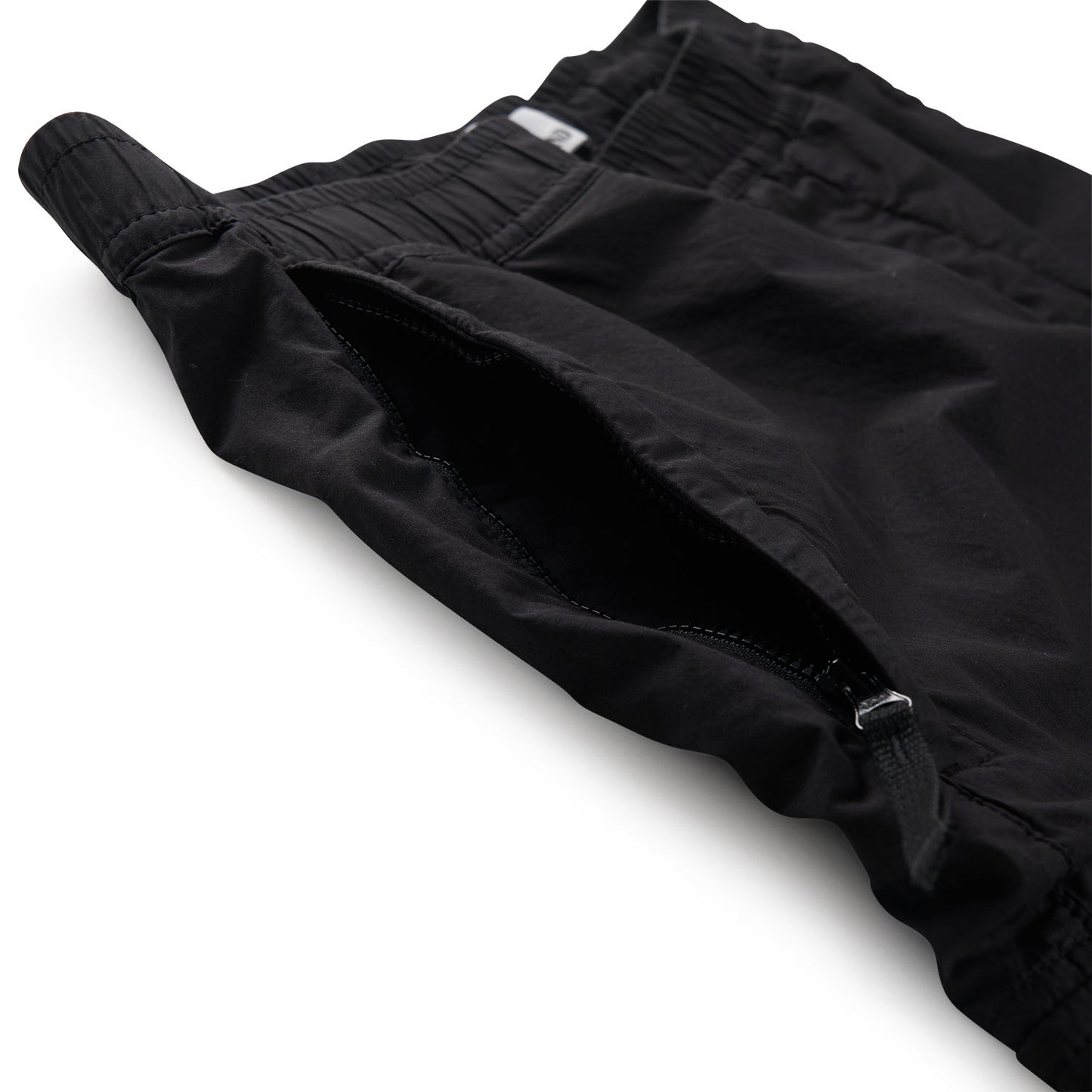 stone island regular fit cargo pants (black) - a.plus