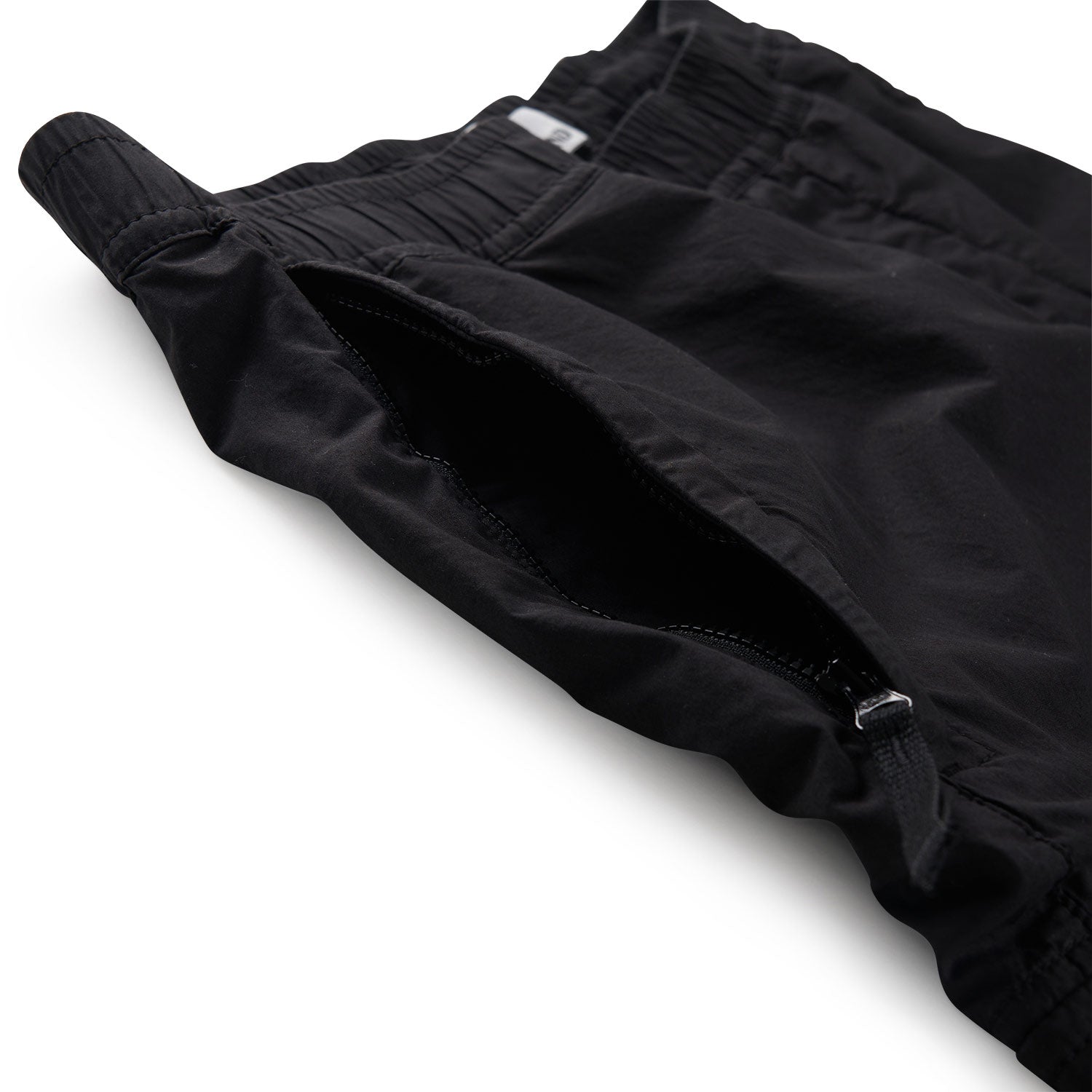 stone island regular fit cargo pants (black) - a.plus
