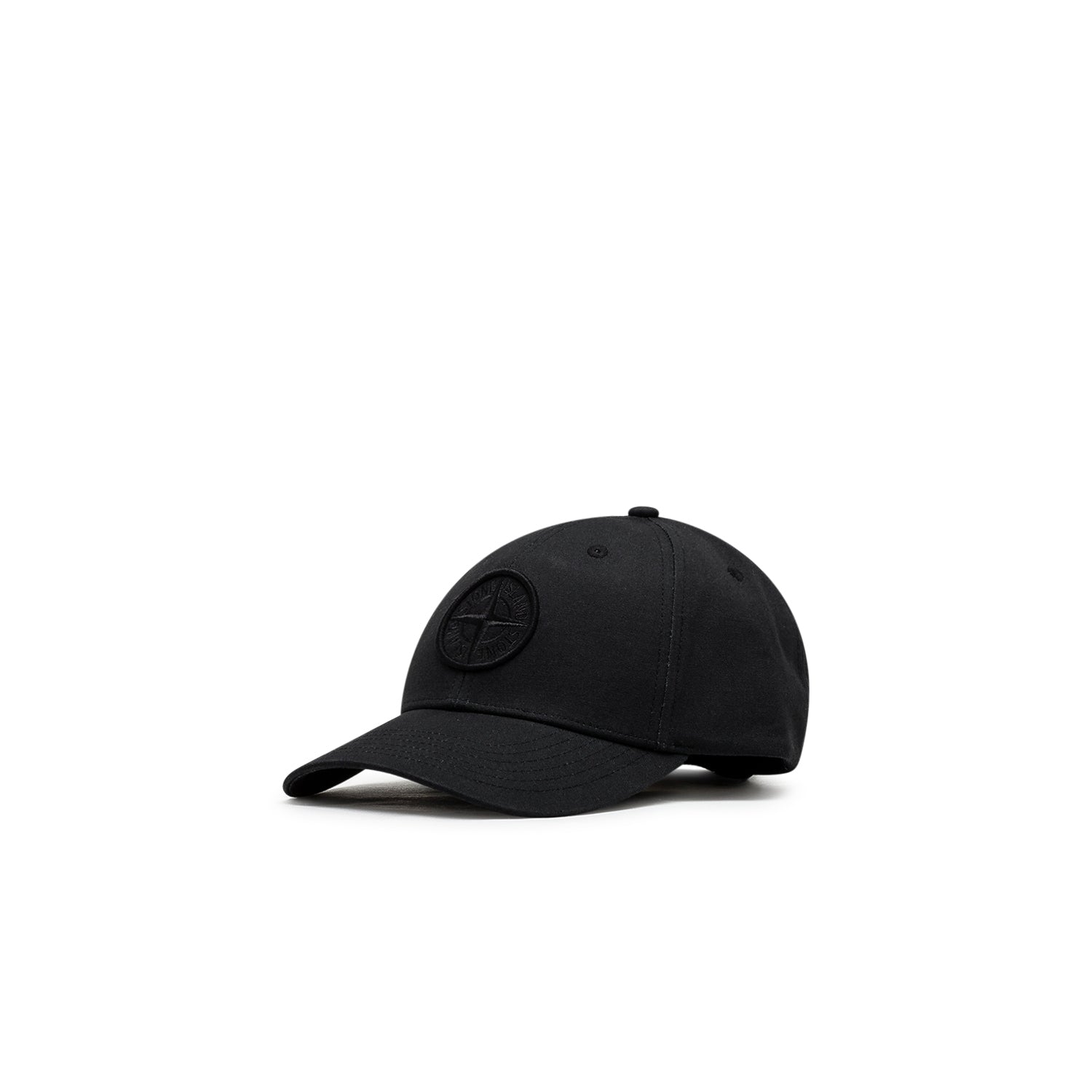 stone island 6-panel cap (black) - a.plus