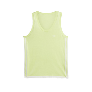 adidas x wales bonner knit vest (semi frozen yellow / chalk white) - a.plus