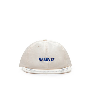 rassvet 6-panel logo cap (white) - a.plus