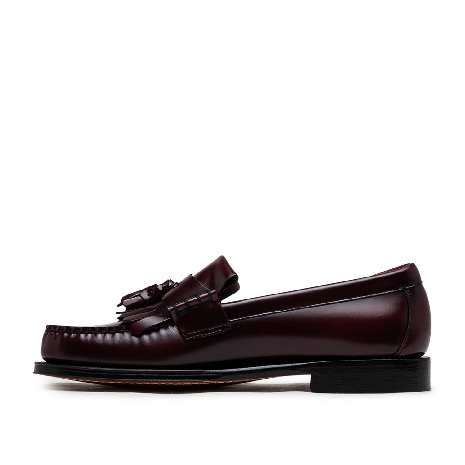 g.h.bass weejun heritage layton II moc kiltie (wine leather) - a.plus