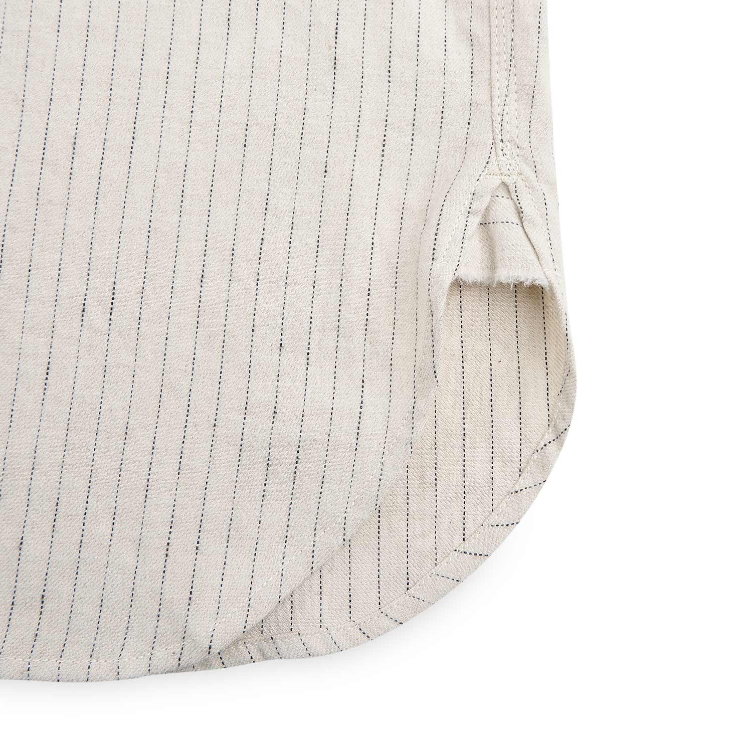 needles pin stripe work shirt (off white) NS230-A - a.plus store