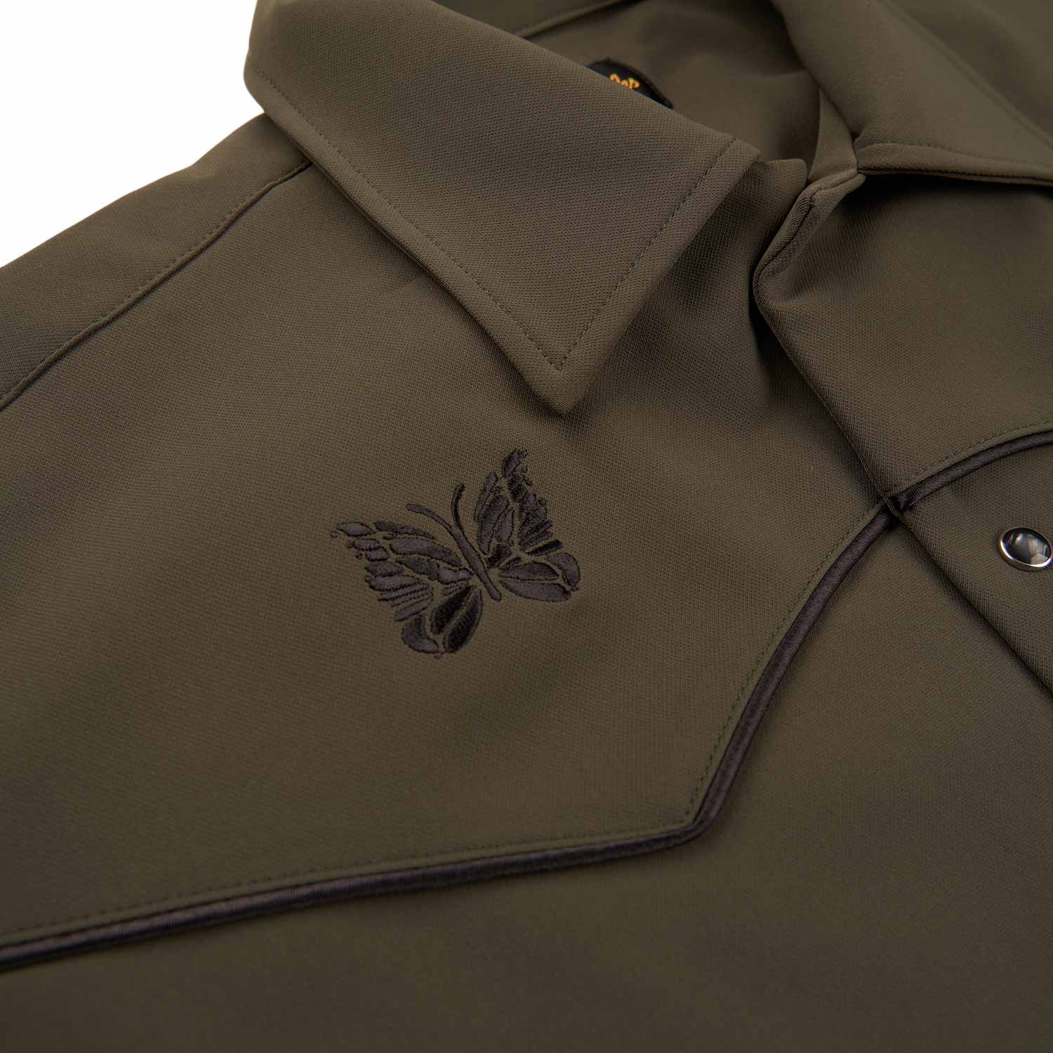 needles piping cowboy jacket (olive) - a.plus
