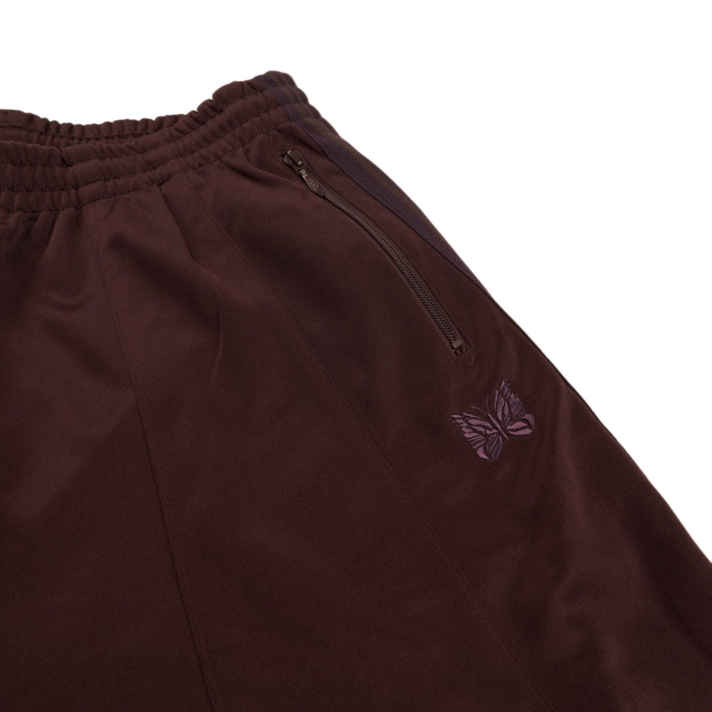 needles h.d. track pant (dark brown) - a.plus