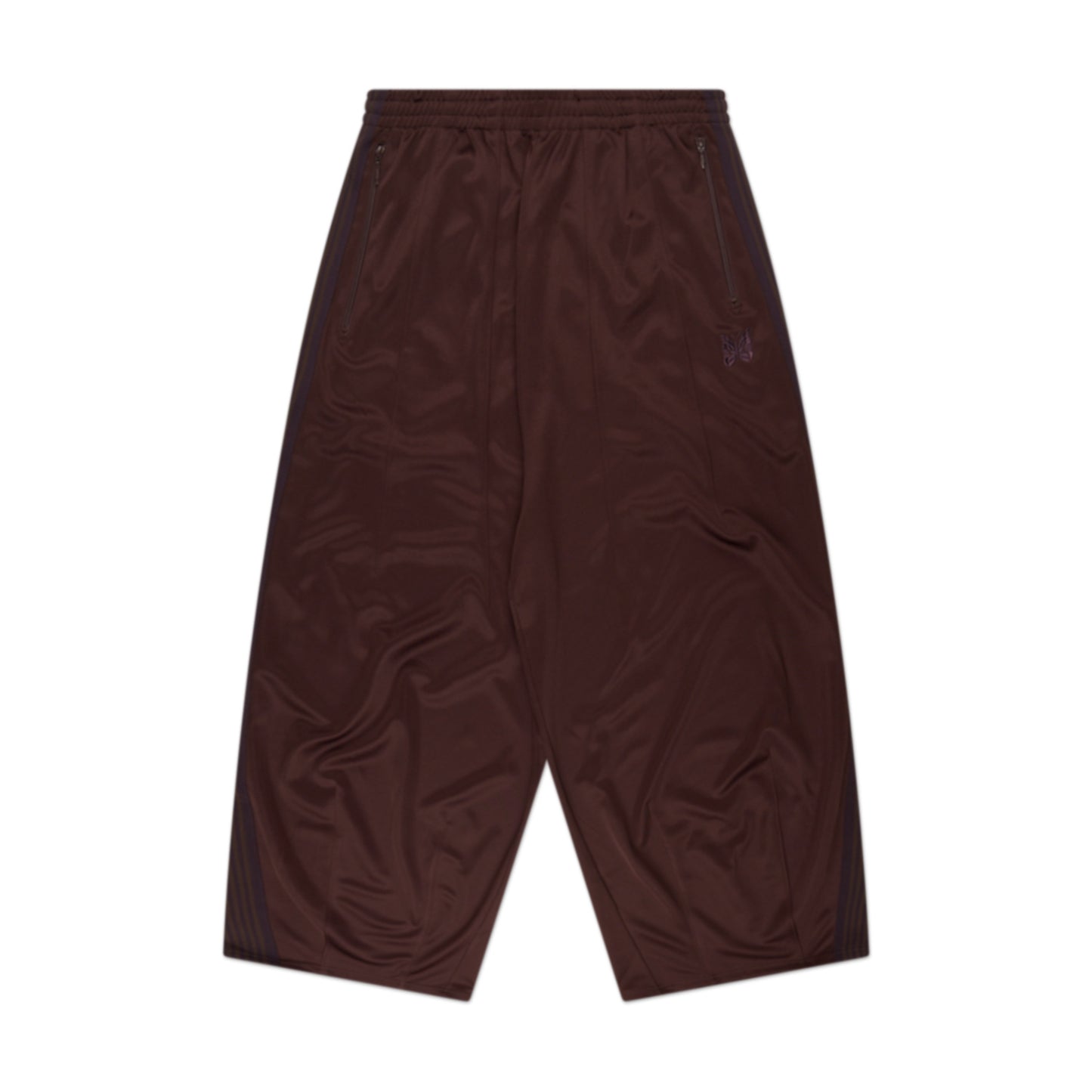needles h.d. track pant (dark brown) - a.plus