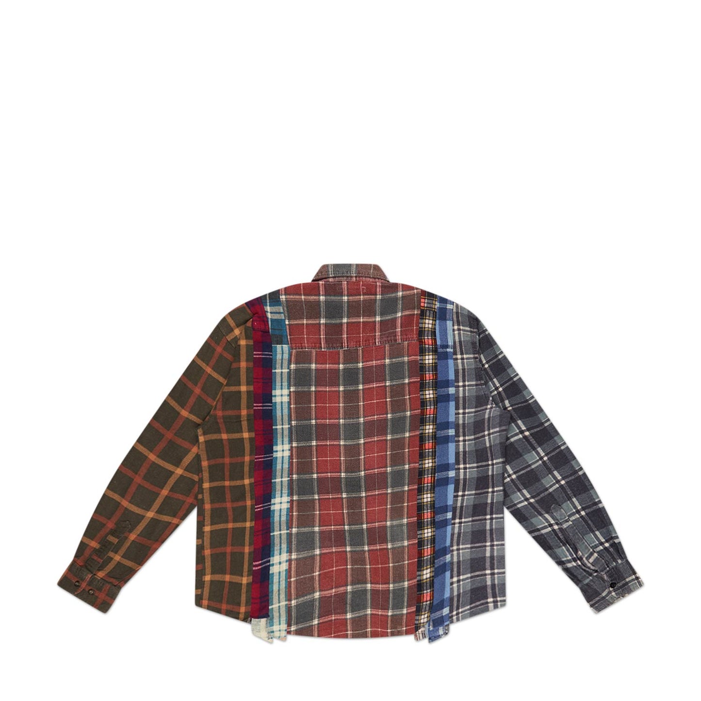 needles rebuild by needles 7 cuts flannel shirt (multi) - a.plus