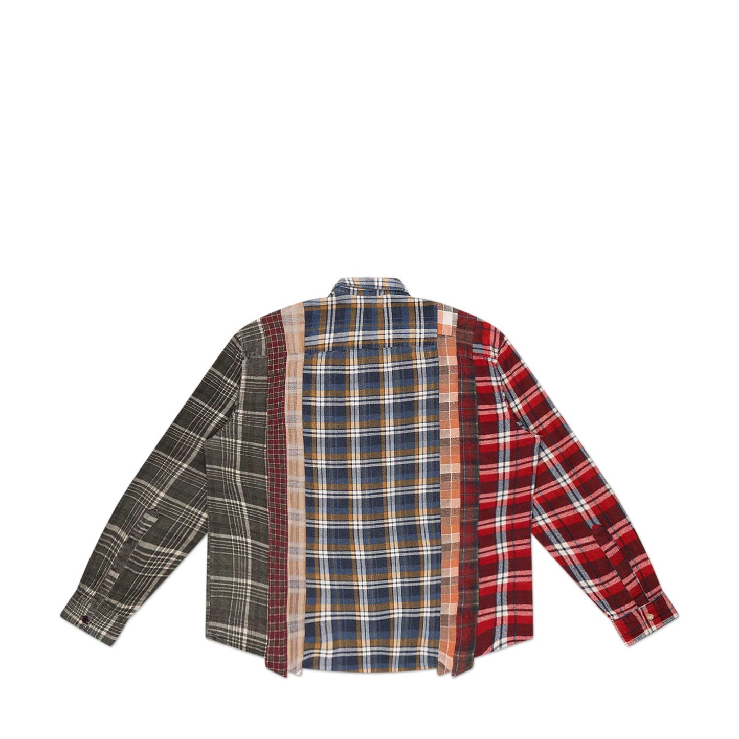 needles rebuild by needles 7 cuts flannel shirt (multi) - a.plus