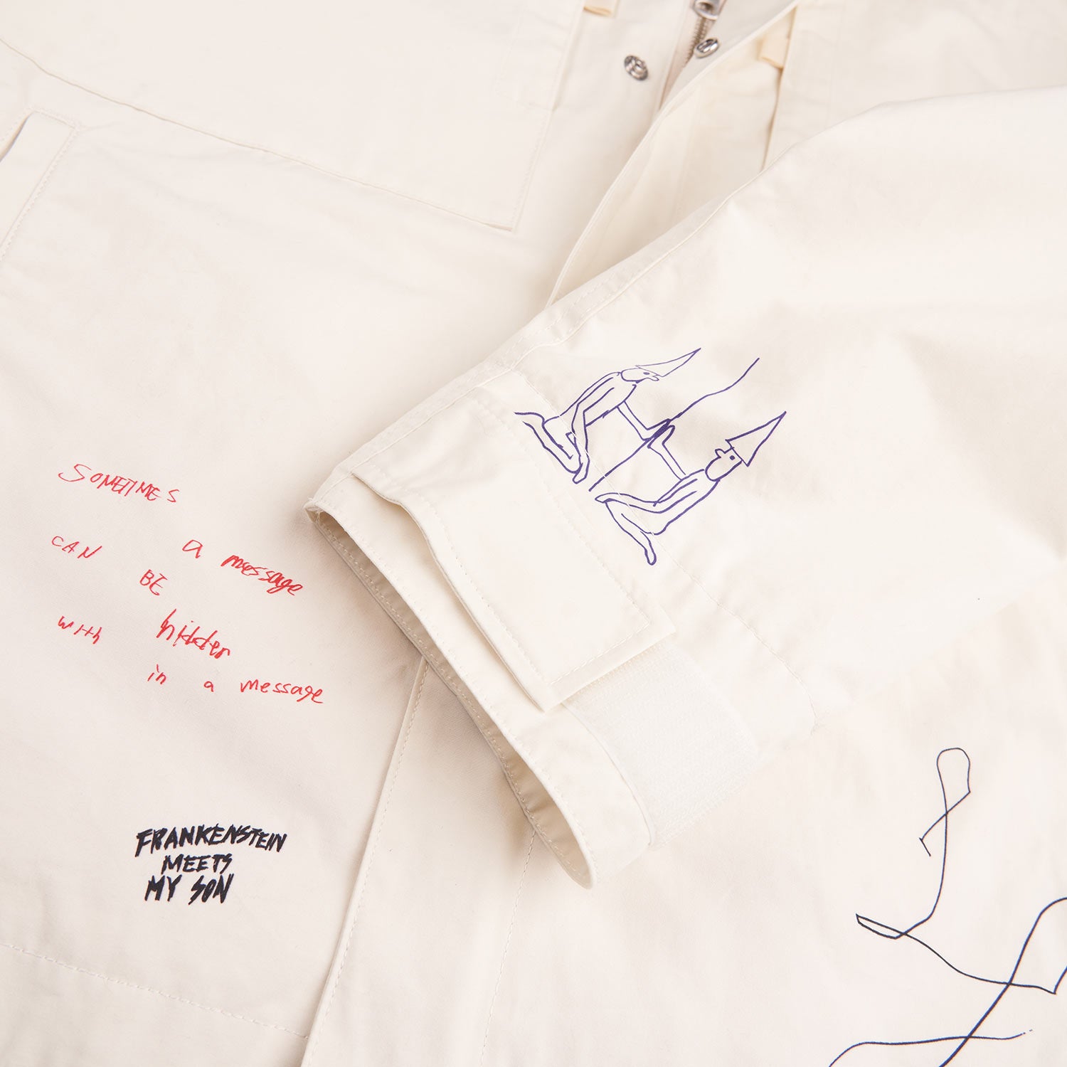 undercover blouson (creme) - a.plus