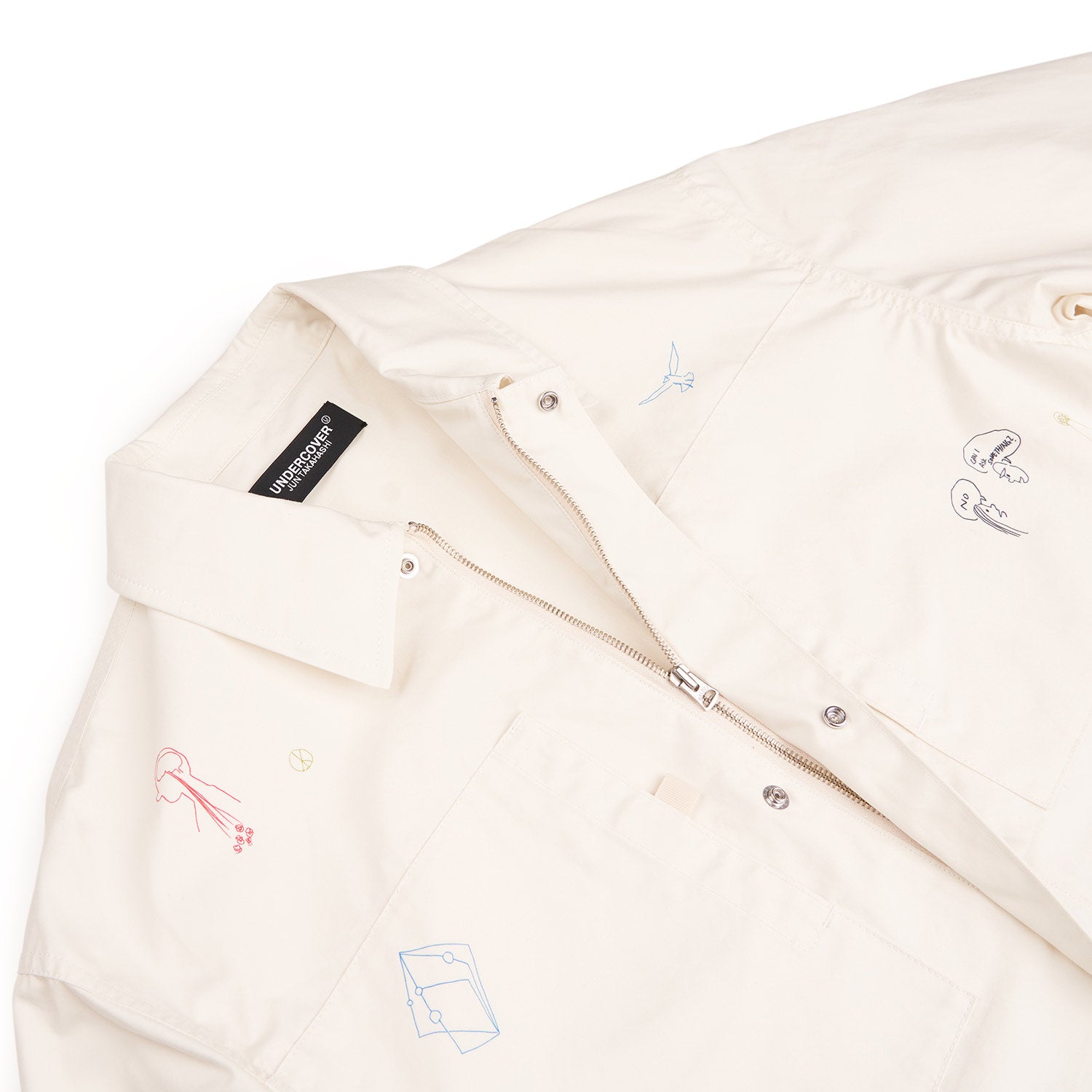 undercover blouson (creme) - a.plus