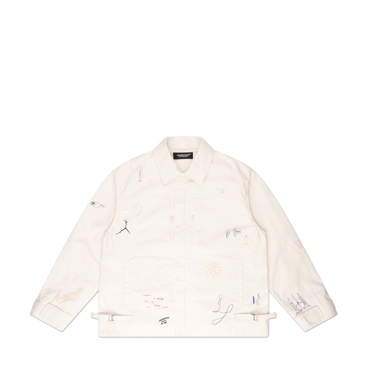 undercover blouson (creme) - a.plus