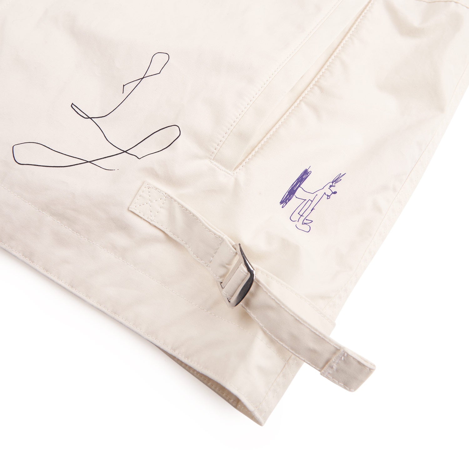 undercover blouson (creme) - a.plus