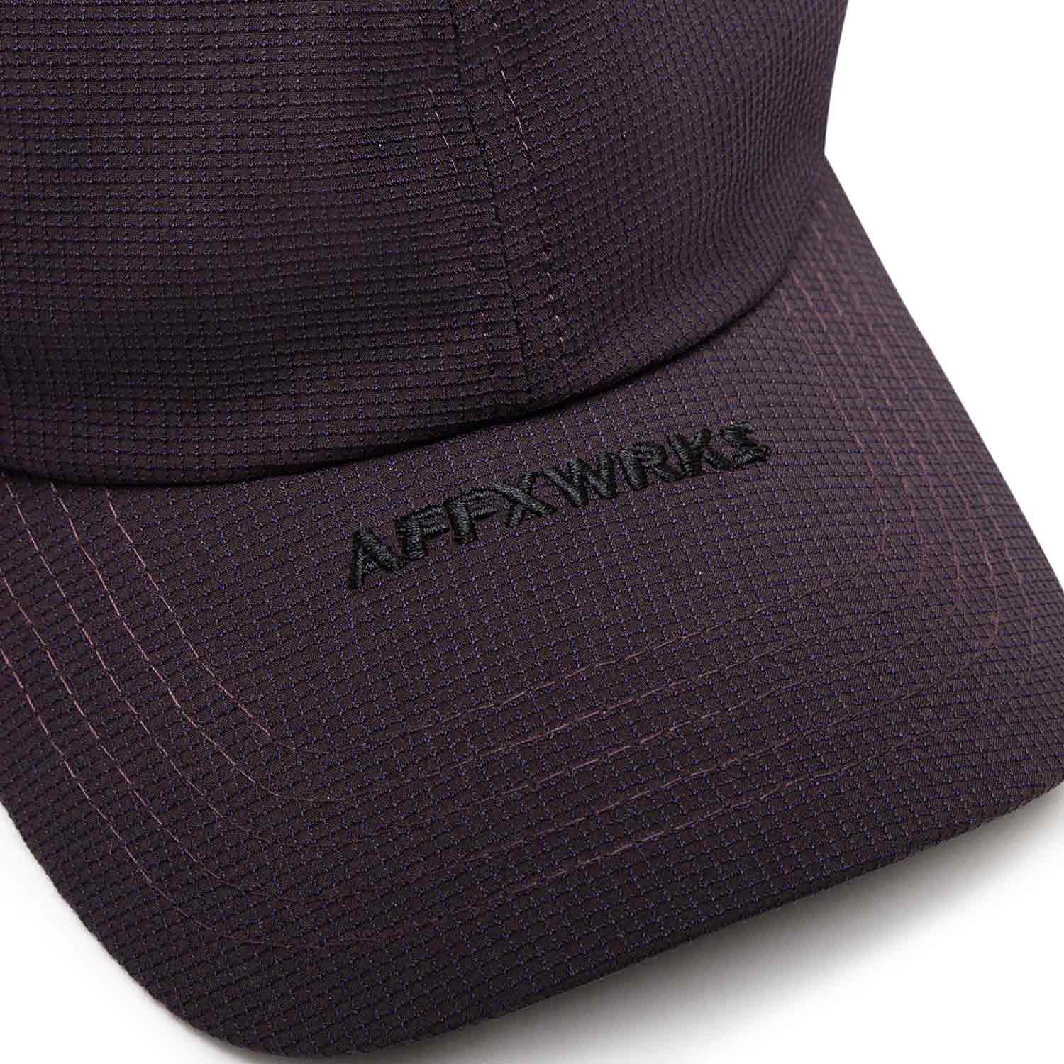 affxwrks brim logo cap (purple) - a.plus