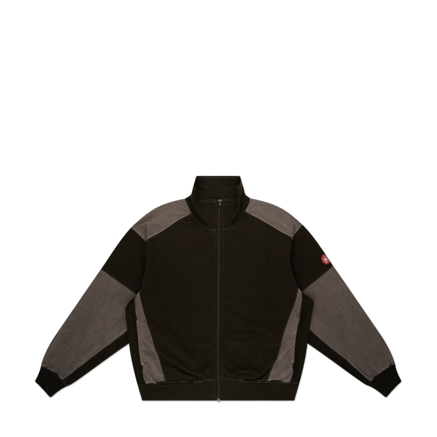 cav empt overdye panaled light zip (black) - a.plus