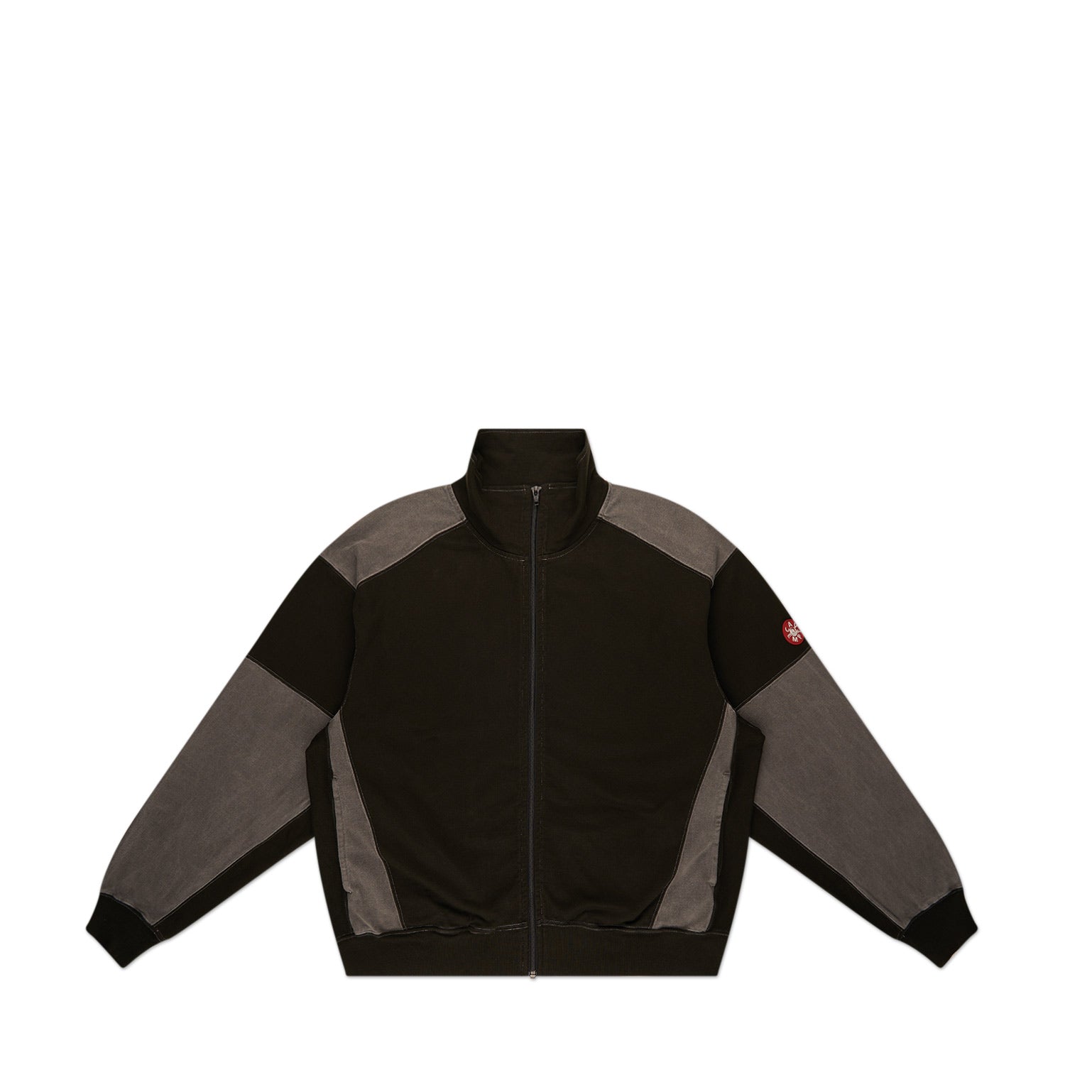 cav empt overdye panaled light zip (black) - a.plus