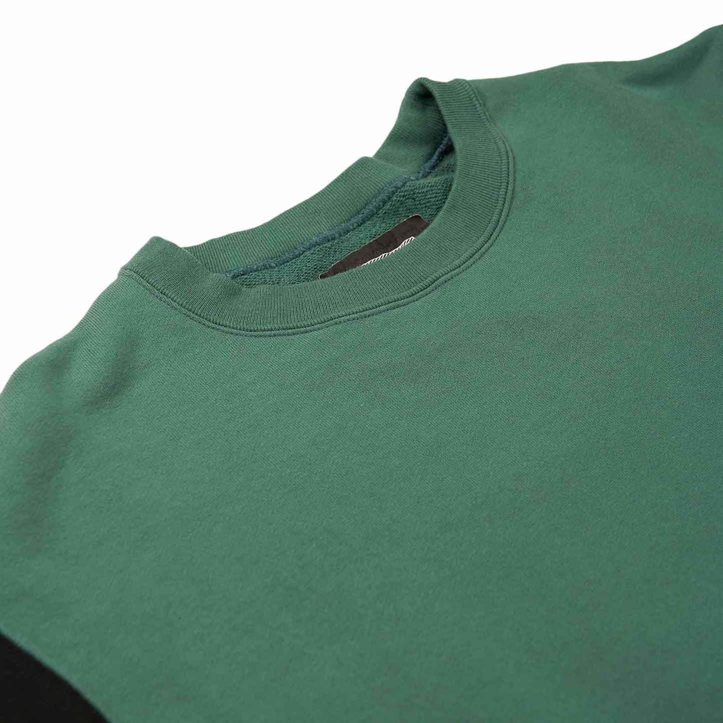 cav empt side colour crewneck (green) - a.plus