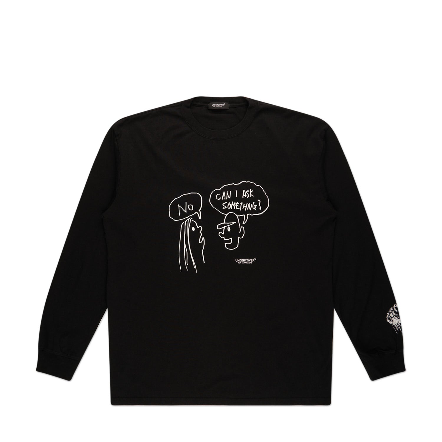 undercover longsleeve (black) - a.plus