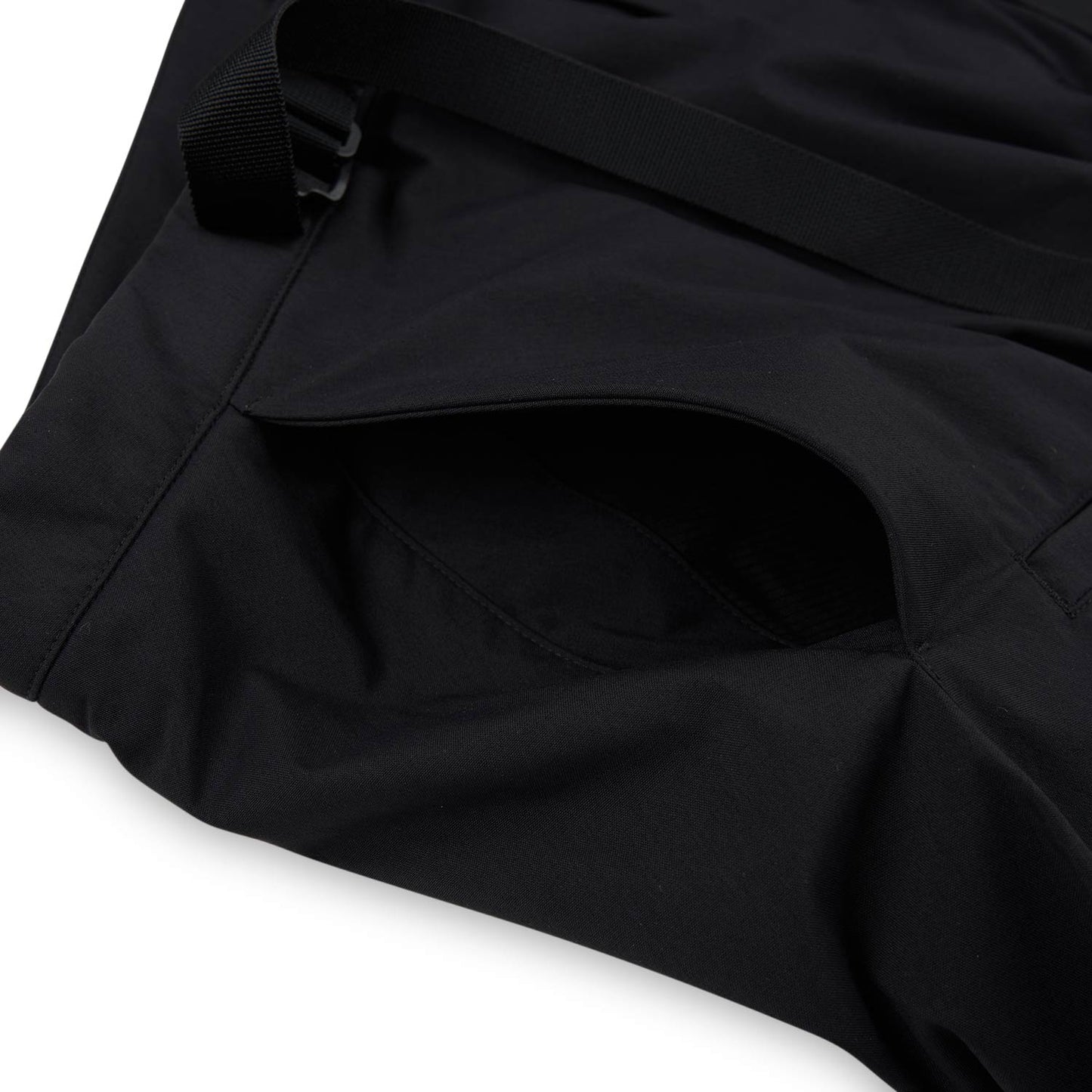 acronym p30bl-e encapsulated ultrawide trouser (black) - a.plus