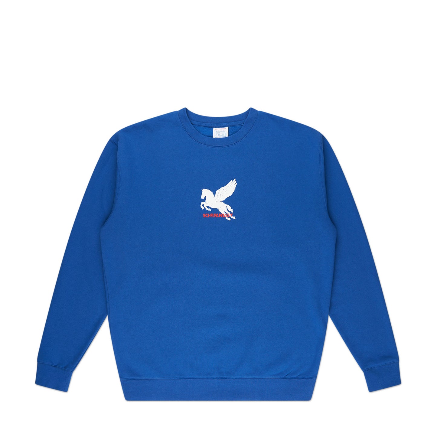 sci-fi fantasy pegasus crewneck (blue) - a.plus