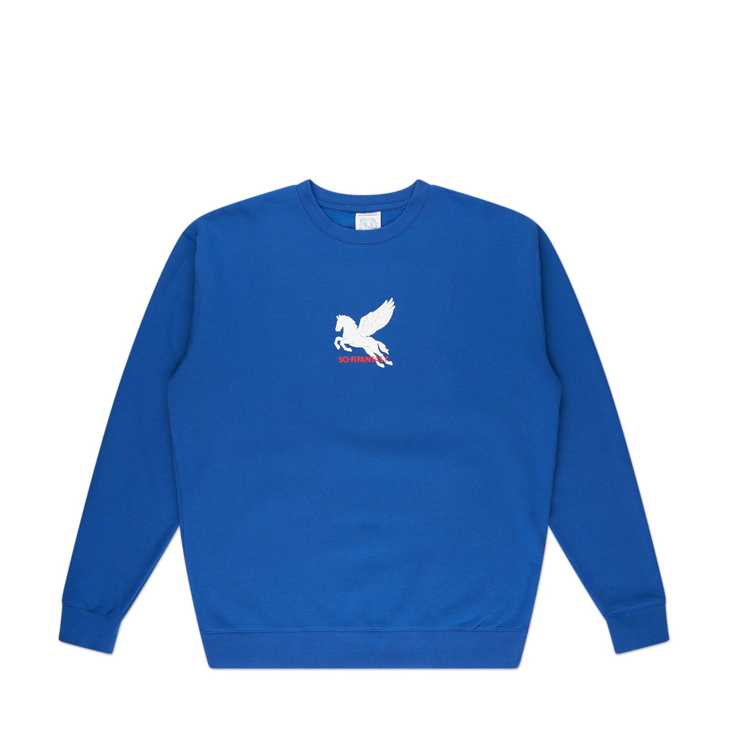 sci-fi fantasy pegasus crewneck (blue) - a.plus