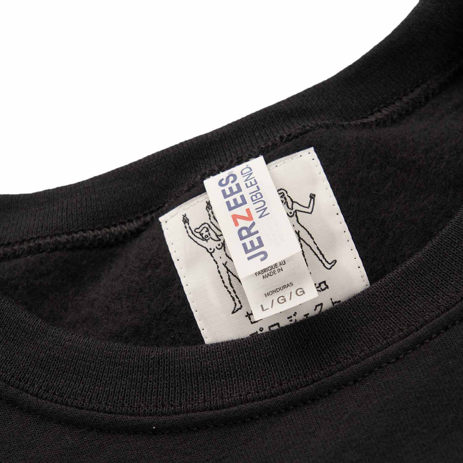 wacko maria washed heavy weight crew neck t-shirt type-2 (black) - a.plus