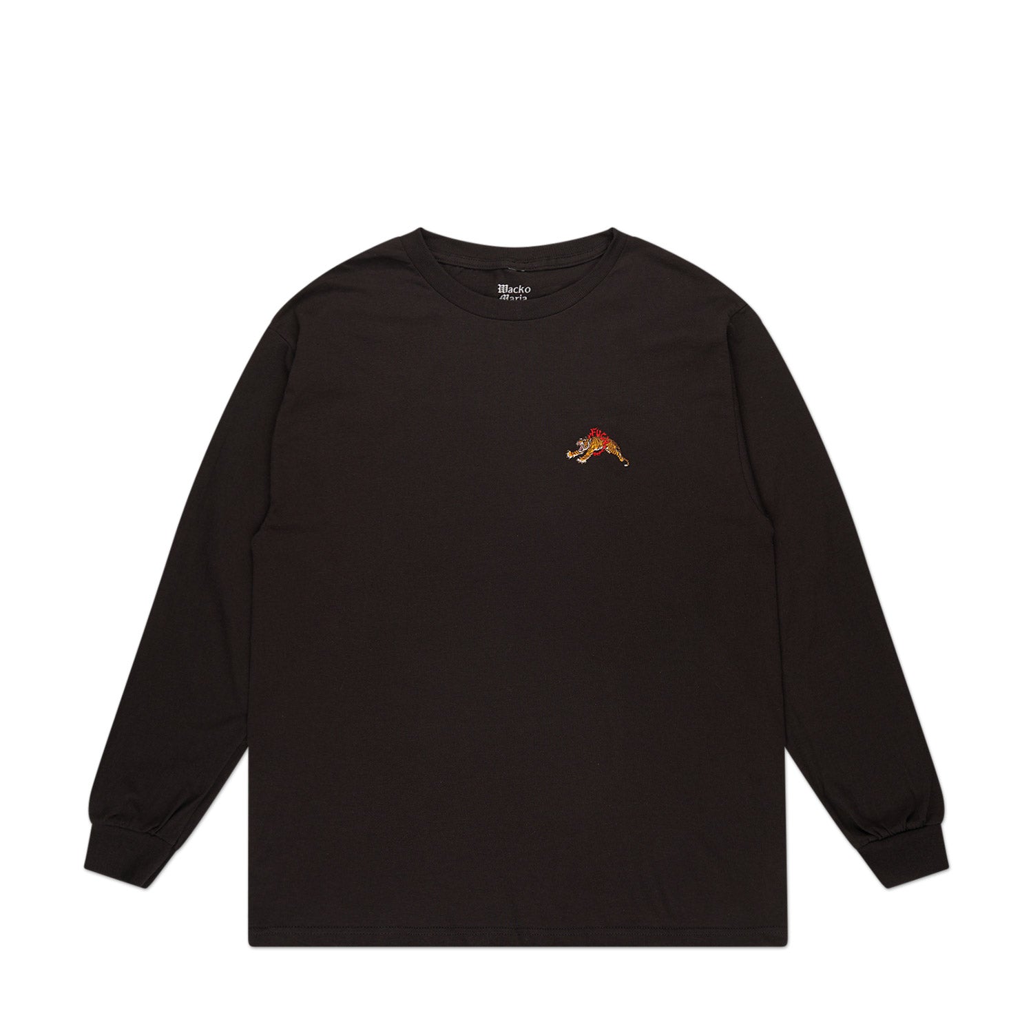 wacko maria x tim lehi crew neck long sleeve t-shirt type-1 (black) - a.plus