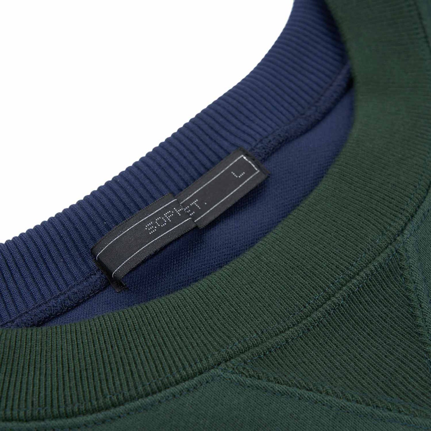 sophnet. switching color crewneck sweat (green) - a.plus