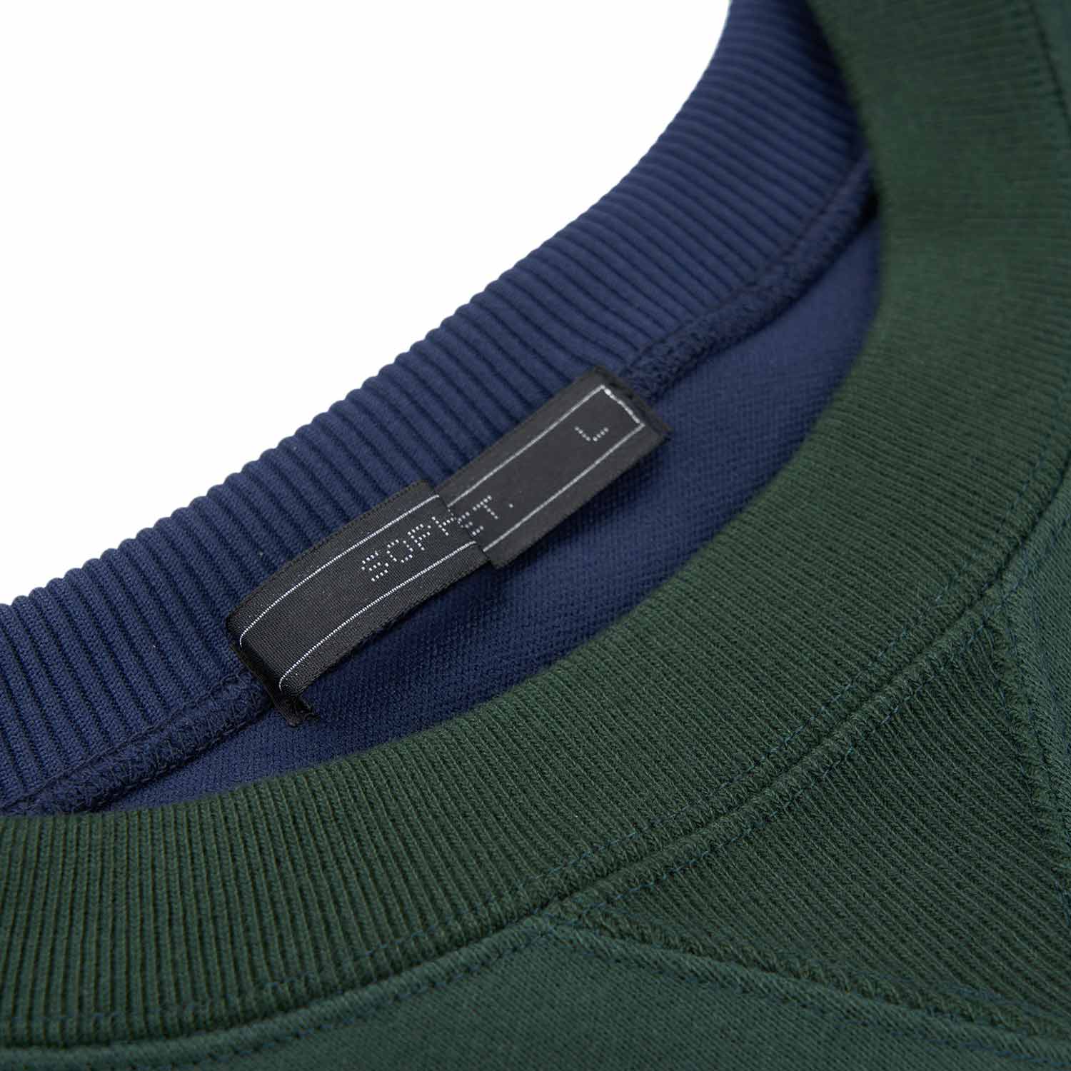 sophnet. switching color crewneck sweat (green) - a.plus