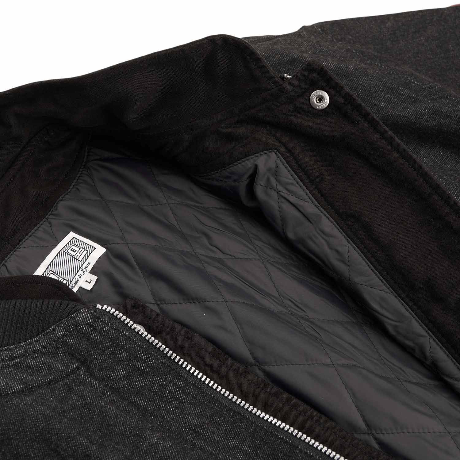 Cav Empt DBL Flap ZIP Jacket (black) - a.plus