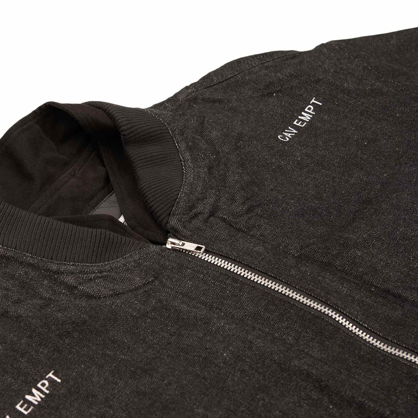 Cav Empt DBL Flap ZIP Jacket (black) - a.plus