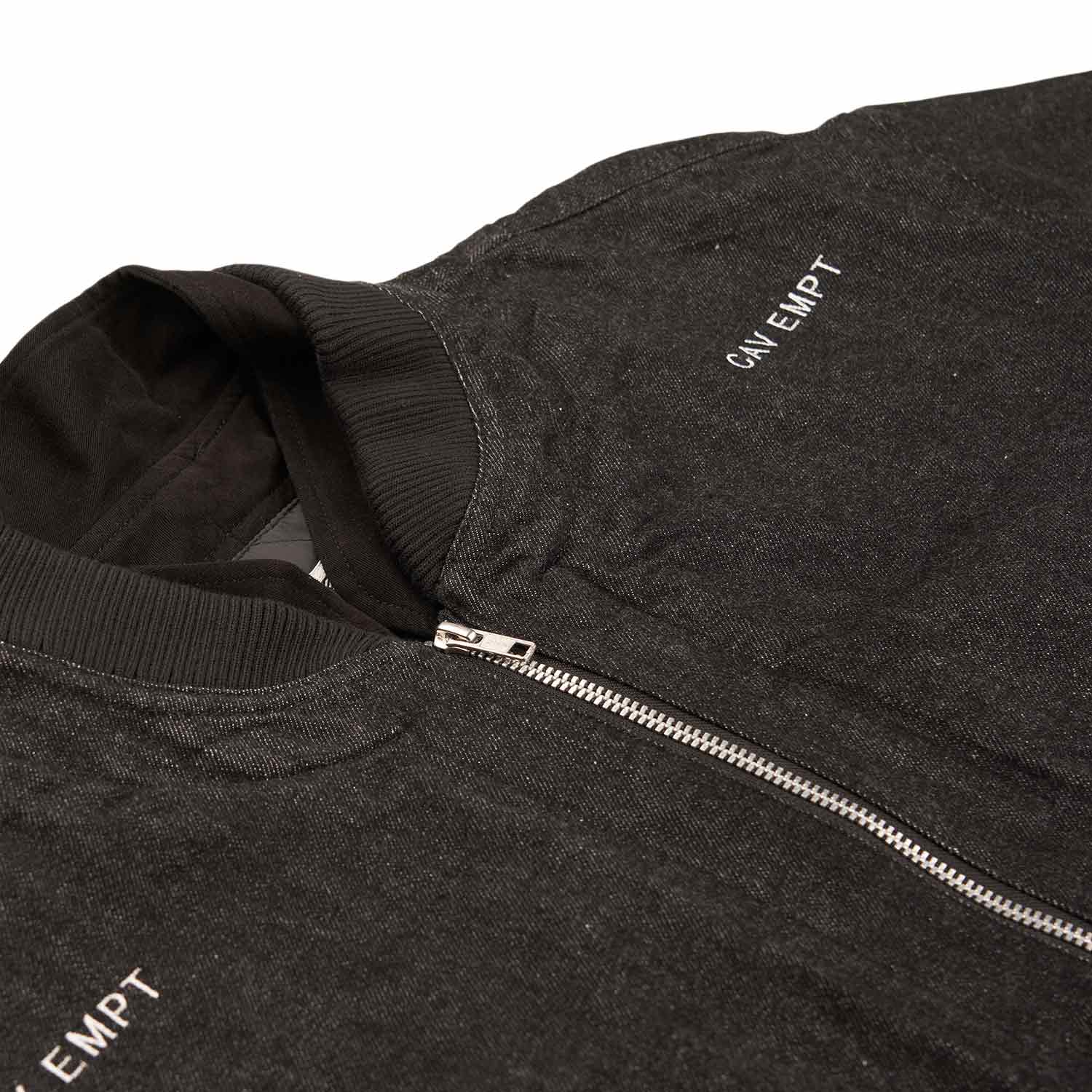 Cav Empt DBL Flap ZIP Jacket (black) - a.plus