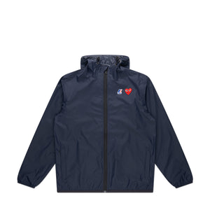 Comme des Garçons Play K-WAY Le Vrai Zip Jacket (navy) - a.plus
