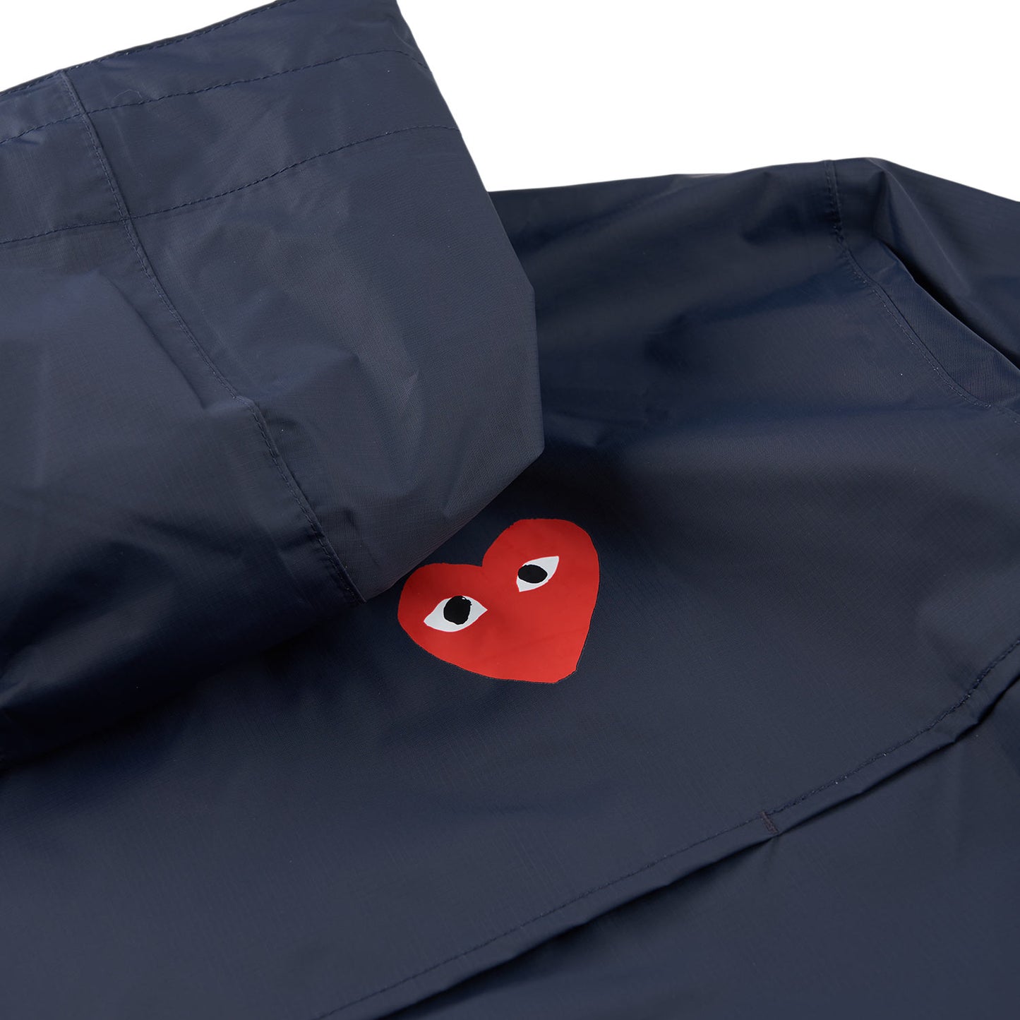 Comme des Garçons Play K-WAY Le Vrai Zip Jacket (navy) - a.plus