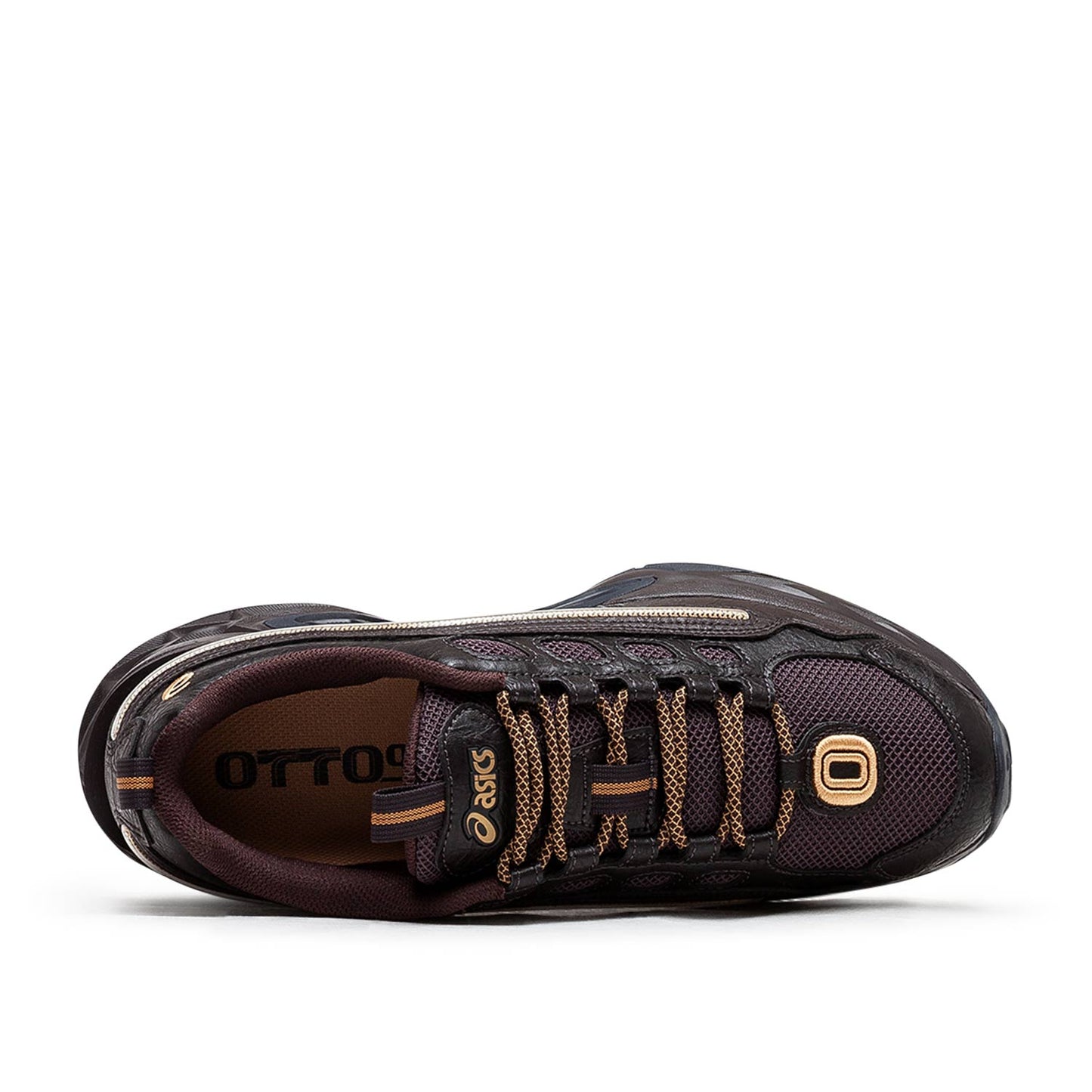 asics x otto958 protoblast-cmlviii (dark brown / Pure gold) - a.plus