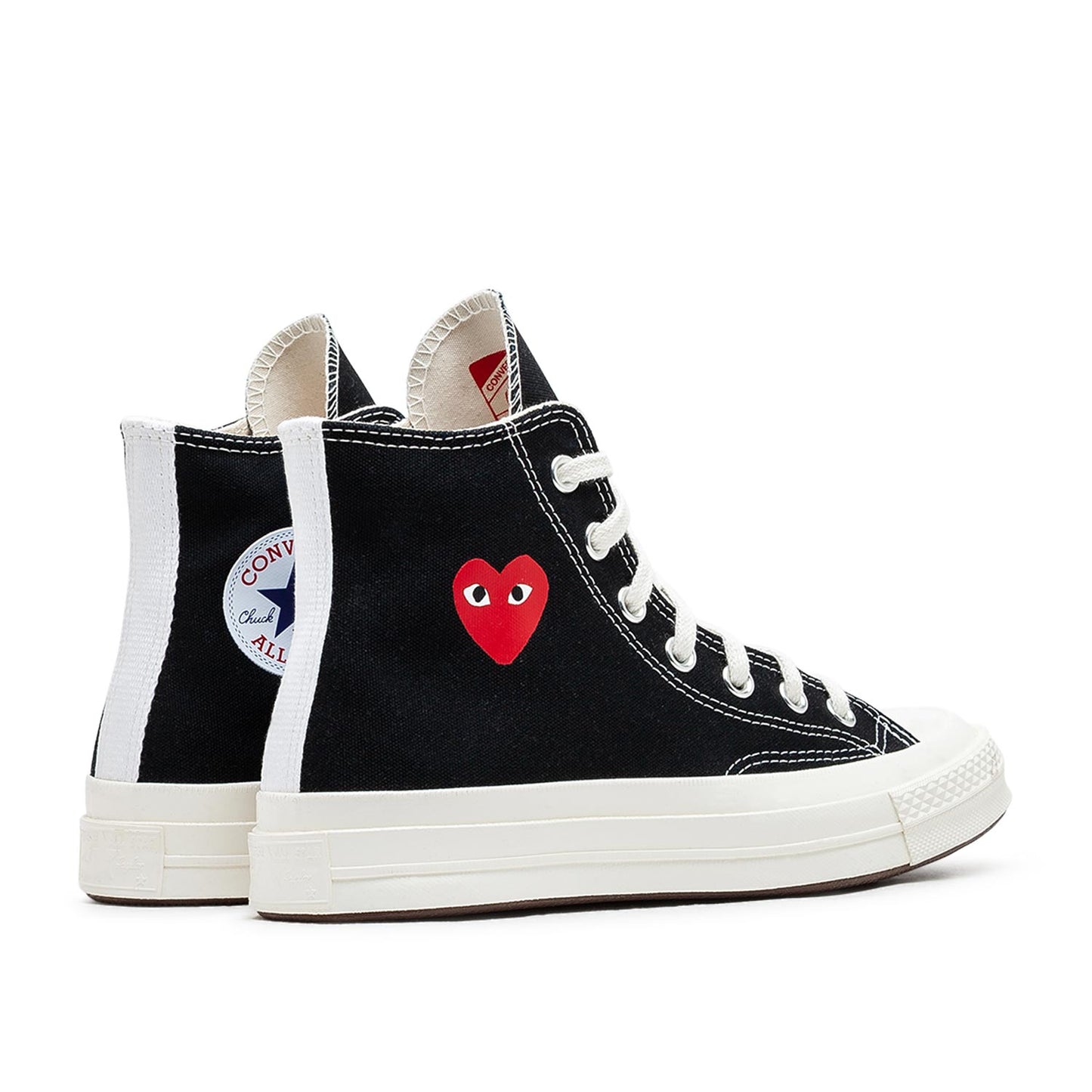 Converse x Comme des Garçons Chuck 70 Hi "Single Heart" (Black) - a.plus
