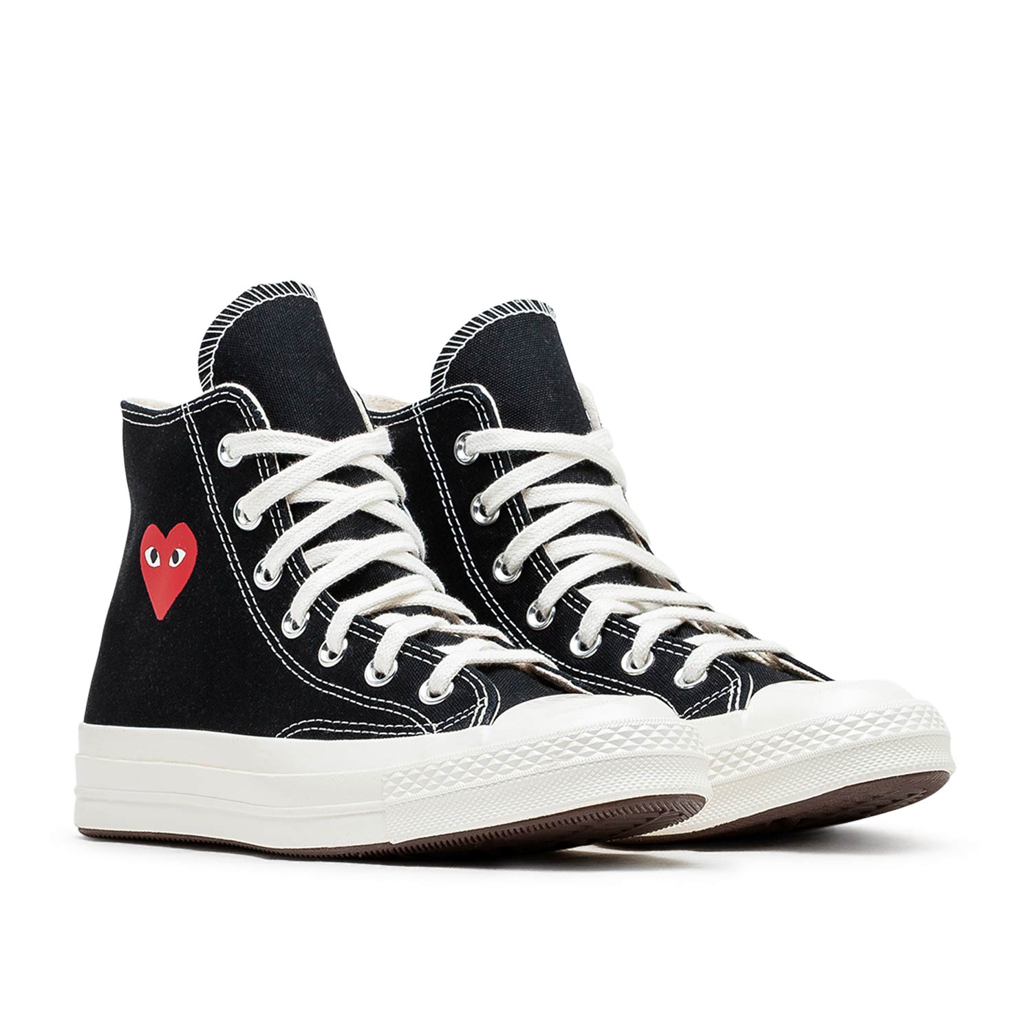 Converse x Comme des Garçons Chuck 70 Hi "Single Heart" (Black) - a.plus