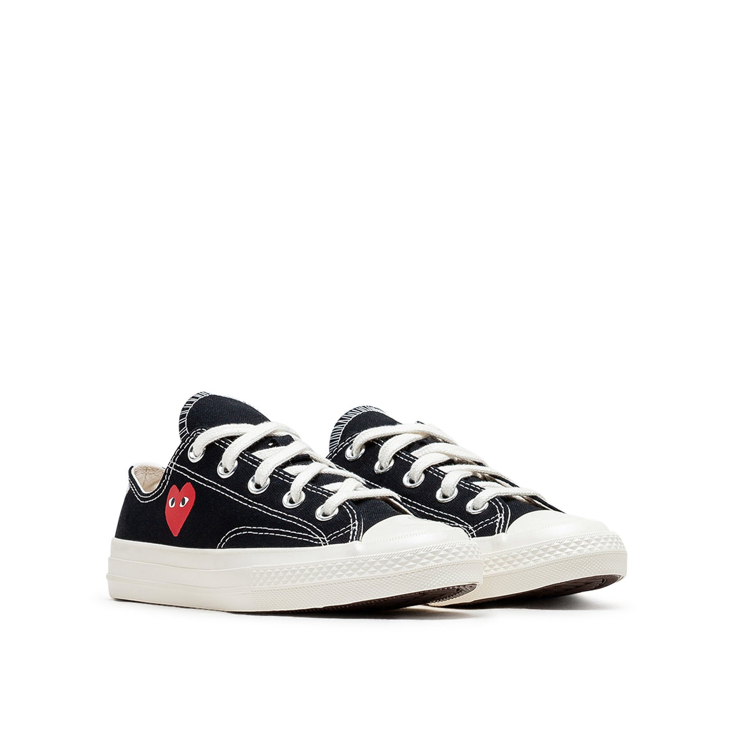 Converse x Comme des Garçons KIDS Chuck 70 Low  'Single Heart' (Black) - a.plus