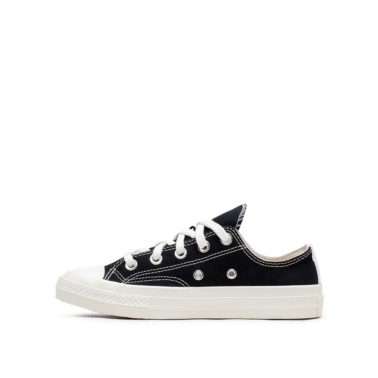 Converse x Comme des Garçons KIDS Chuck 70 Low  'Single Heart' (Black) - a.plus