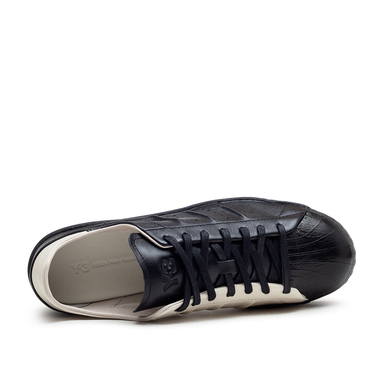 Y-3 Superstar (Black / Beige) - a.plus