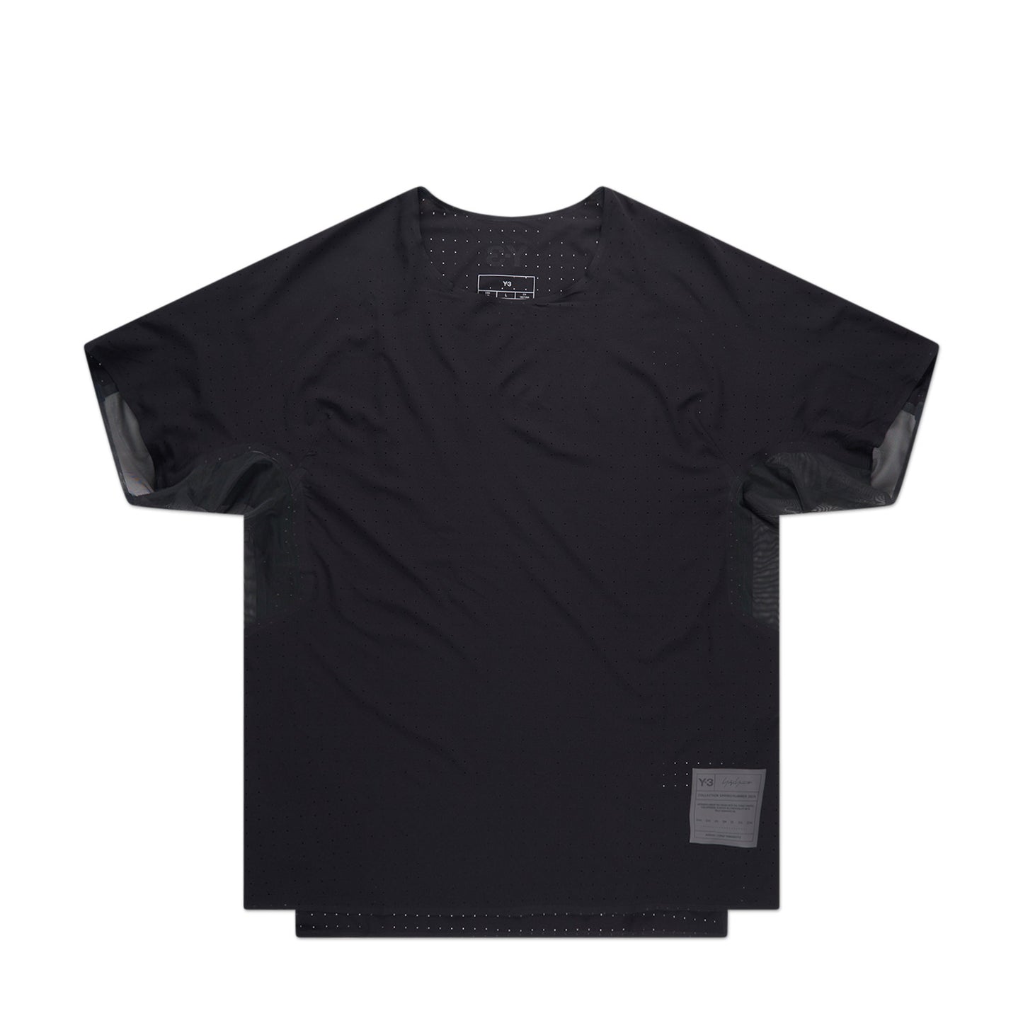 Y-3 Run SS Tee (Black)1
