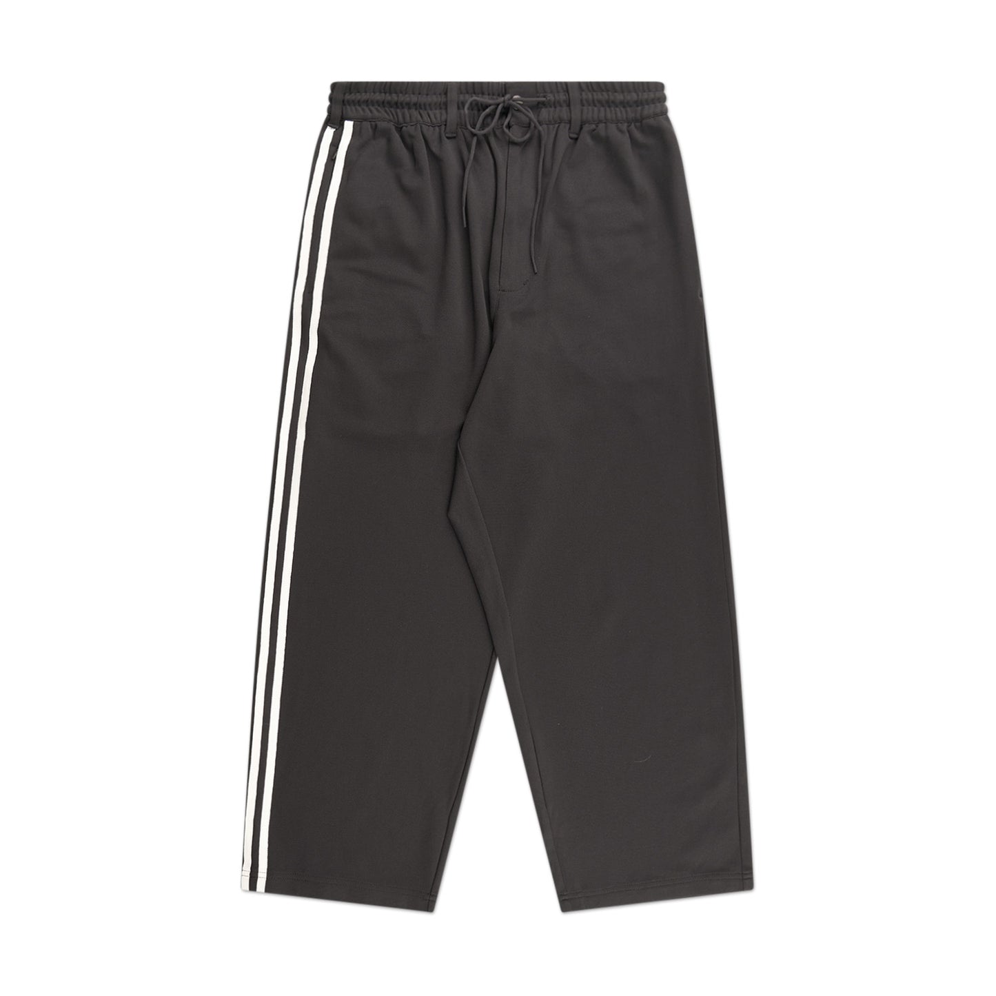 Y-3 3-Stripes Track Pants (Black / White) - a.plus