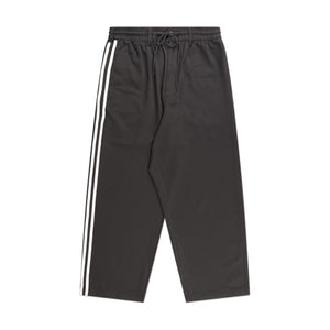 Y-3 3-Stripes Track Pants (Black / White) - a.plus