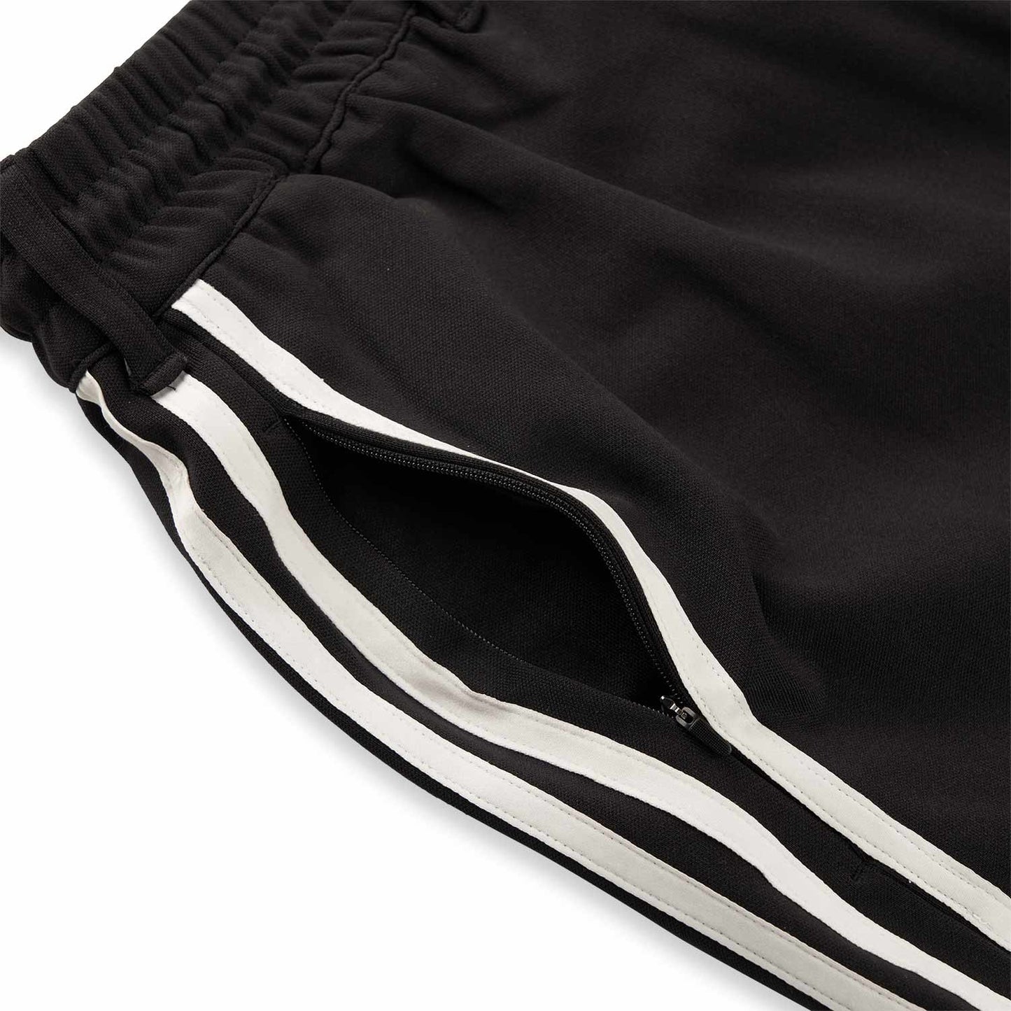 Y-3 3-Stripes Track Pants (Black / White) - a.plus