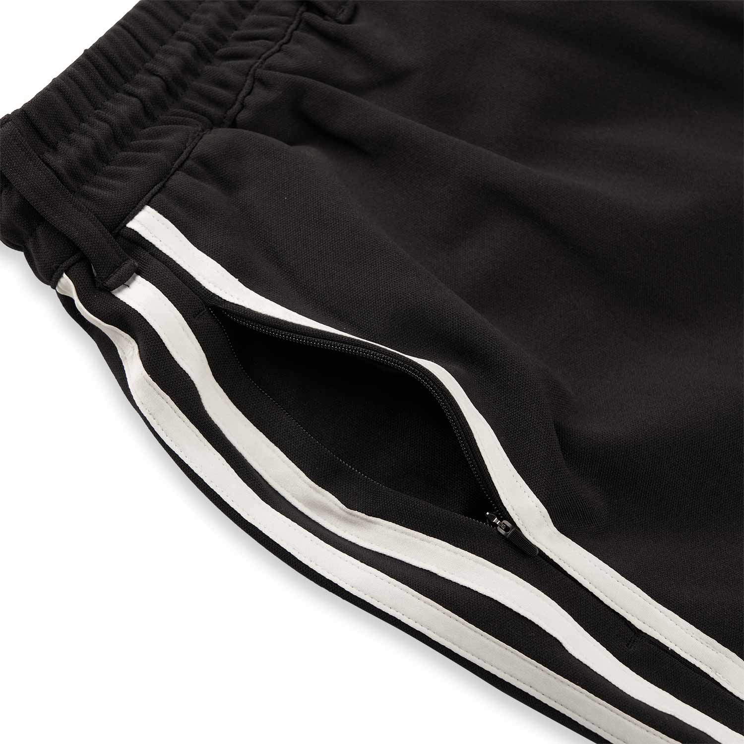 Y-3 3-Stripes Track Pants (Black / White) - a.plus
